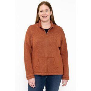 Chico’s Zip-Up Knit Cardigan